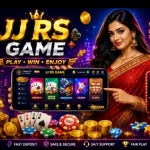 JJ RS Game mobile gaming application dashboard on Android smartphone