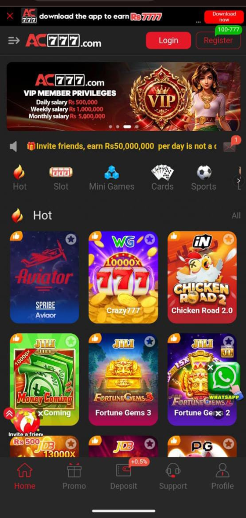  AC777 Game APK Download Latest Version
